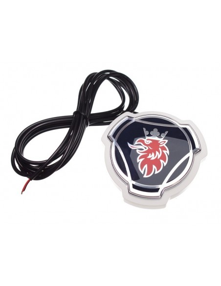 Illuminated SCANIA emblem - blue