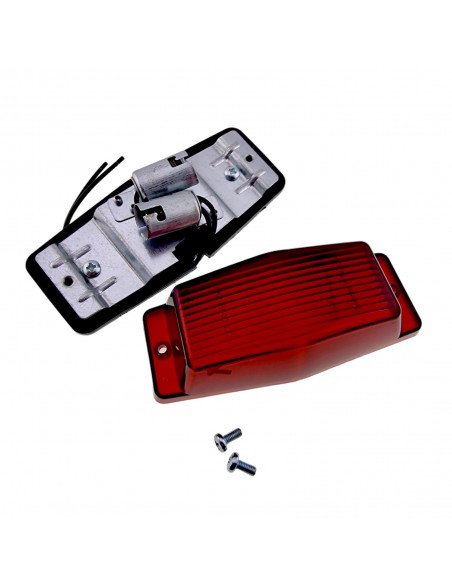 Lampa Double Burner - dymiona czerwona