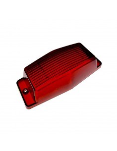Double-burner lens smoked-red