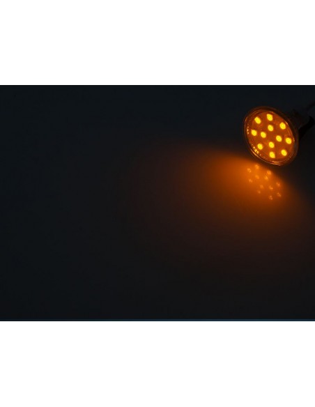 LED bulb MR16 yellow 10-30V