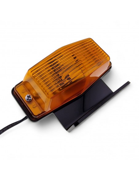 DOUBLE-BURNER angled plastic mounting plate