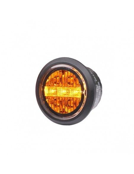 PURELUX Spectre 7AX - orange marker light with warning light 10-30V
