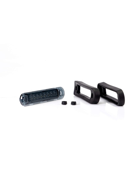 Lampa obrysowa FT-073C LED LONG DARK czerwona 12/36V