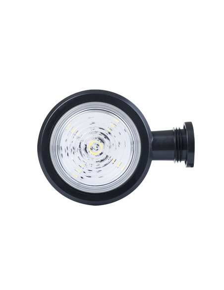 Side marker lamp Old School white-red, short 12 / 24v