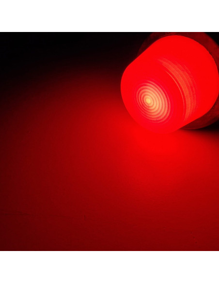 Gylle klosz czerwony neon