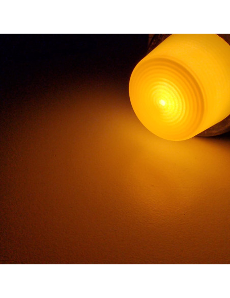 Gylle klosz żółty neon