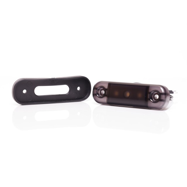 WAŚ - LED marker light red 12/24V BLACK