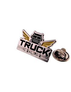 Metall pin Truck is Drug logo