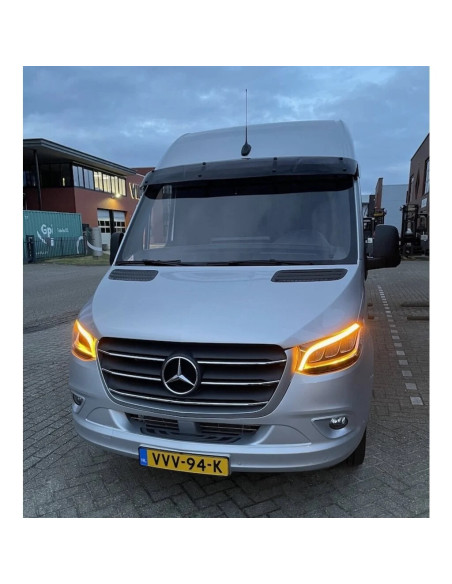 MB Sprinter - dual-color DRL module yellow/xenon white