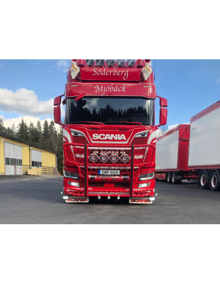 SCANIA NEXTGEN - Front mudflap brackets with TALMU