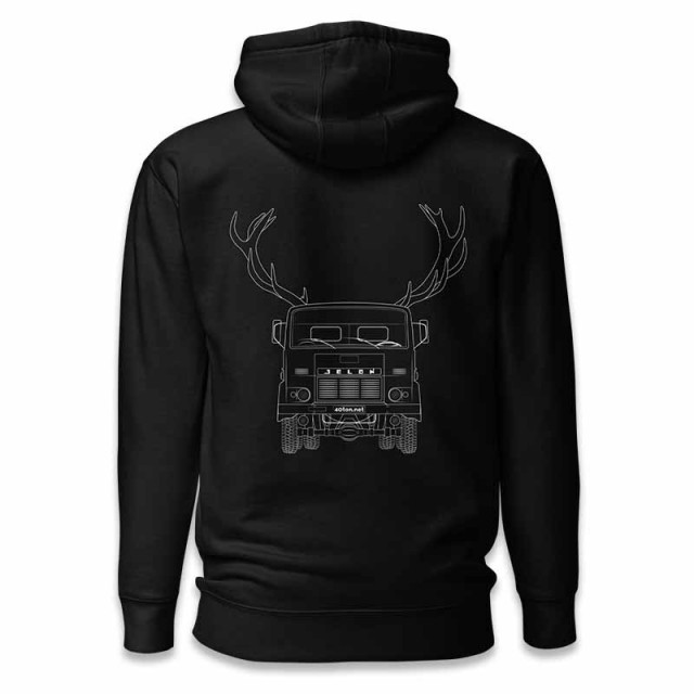 Unisex hoodie 40ton.net JELON black