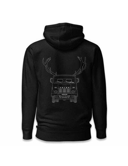 Unisex hoodie 40ton.net JELON black