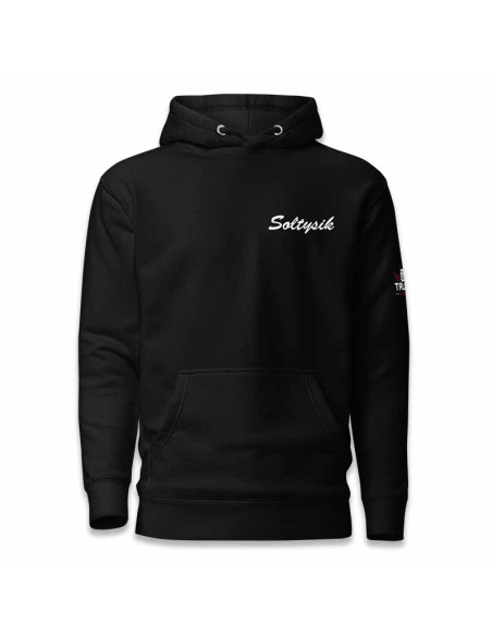Bluza UNISEX z kapturem SOŁTYSIK v3 czarna