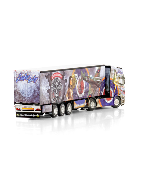 W.PLUTA - Model SCANIA R Highline "Lucky Lady", skala 1:50