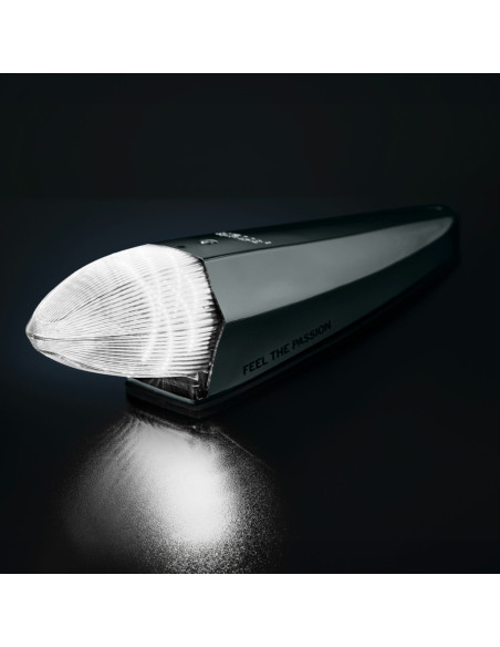 STRANDS IZE LED Black Bullet Torpedo Light - dualcolor with warning light