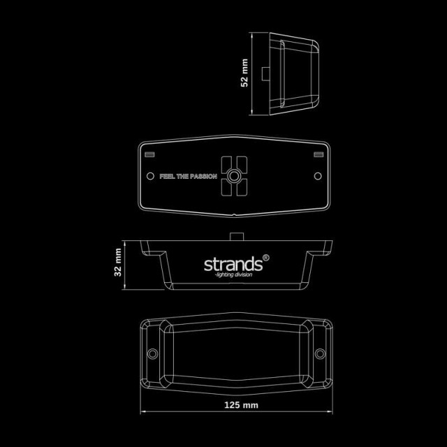 Strands Black Bullet Double burner -...