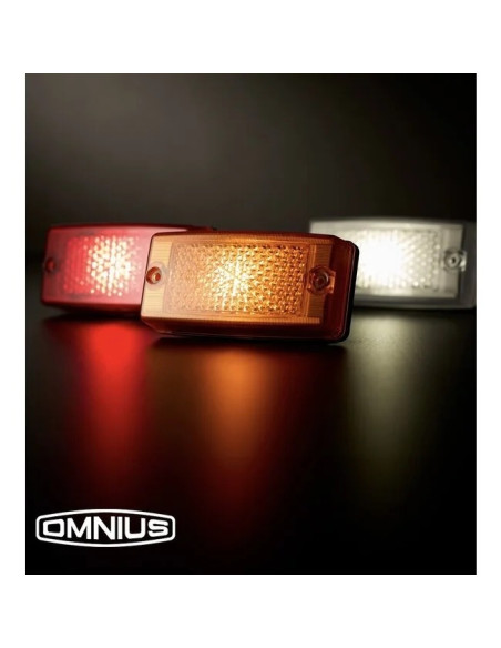 OMNIUS - Classic LED marker light red