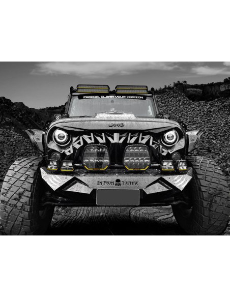 PURELUX Panther 9 Black - LED high beam light 210W