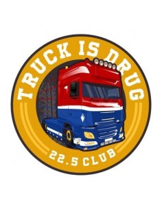 Truck is Drug 22.5 Club...