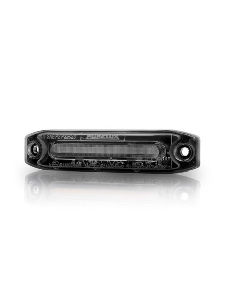 PURELUX Spectre 12X Dark - biała lampa obrysowa LED 10-30V