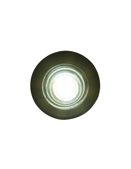 LED white marker lamp LD2628 flat mounted 12/24V