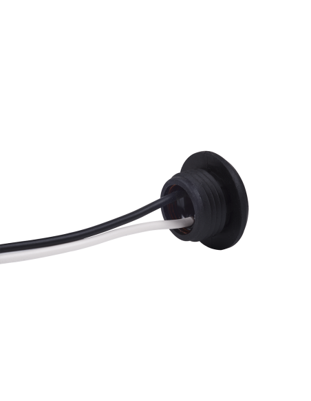 LED white marker lamp LD2628 flat mounted 12/24V
