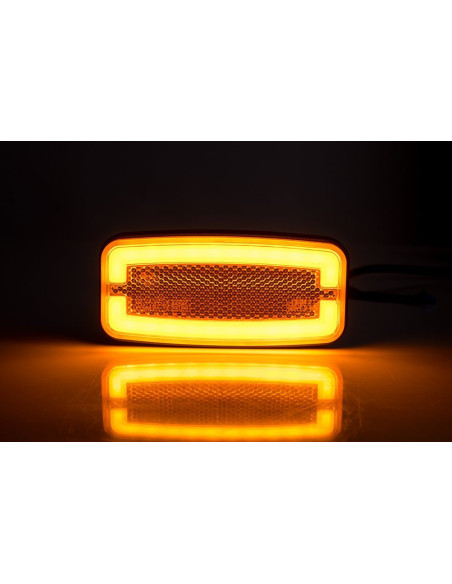 LED orange neon marker lamp with reflector LD2761 12/24V