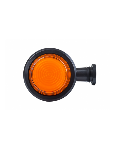 Lampa obrysowa NEON pomarańczowa krótka 12/24v