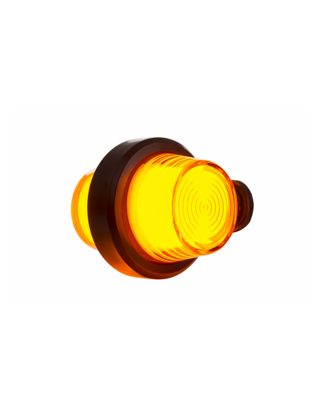 Lampa obrysowa NEON pomarańczowa krótka 12/24v