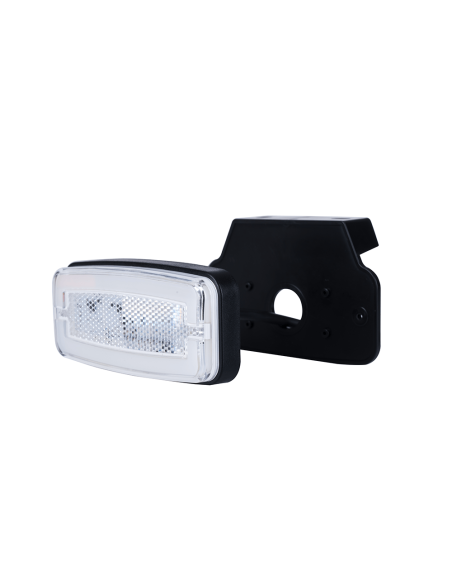 LED orange neon marker lamp with reflector and hanger LD2764 12/24V