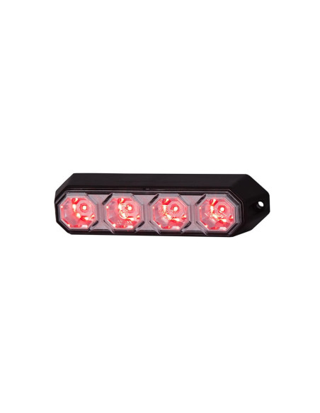 Red LED Warning Light LDO2259 12/24V