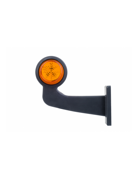 Lampa obrysowa OLD SCHOOL pomarańczowa długa 12/24v