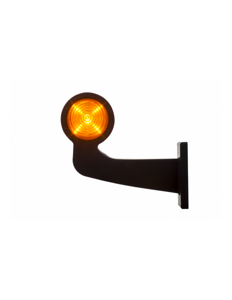 Lampa obrysowa OLD SCHOOL pomarańczowa długa 12/24v