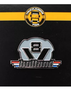 Przypinka metalowa V8 Holland