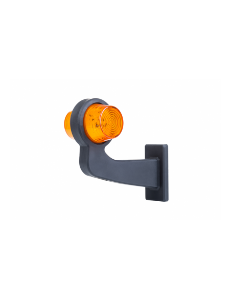 Lampa obrysowa OLD SCHOOL pomarańczowa długa 12/24v