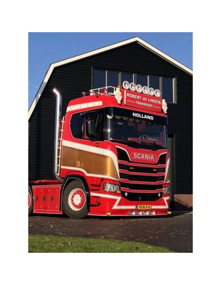 VSU - Spoiler for low bumper SCANIA NEXTGEN without lights