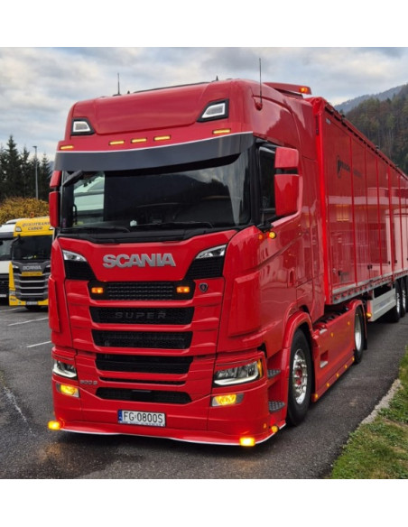 SolarGuard - Spoiler pod niski zderzak SCANIA NG Typ 3 z TALMU