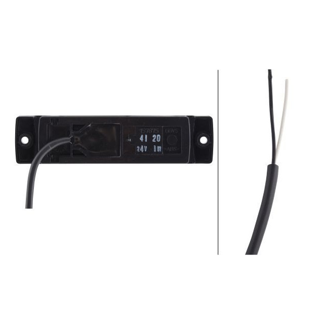 Hella - Orange LED marker light 2PS...