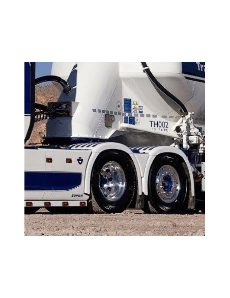 Scania Nextgen Boogie - trójkątne osłony międzyosiowe, bez wycięcia