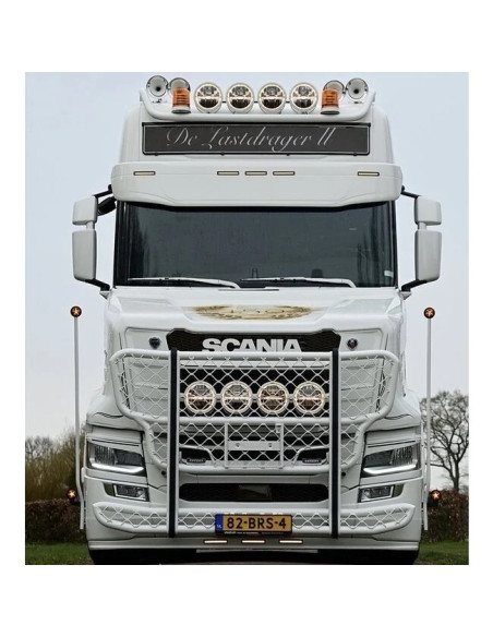 Coles Customs - Osłona przeciwsłoneczna Scania Nextgen z przetłoczeniem, 5 obrysówek NG 1-3-1