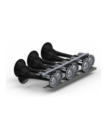 BASURI 5.0 12/24V - 24 melodies airhorn