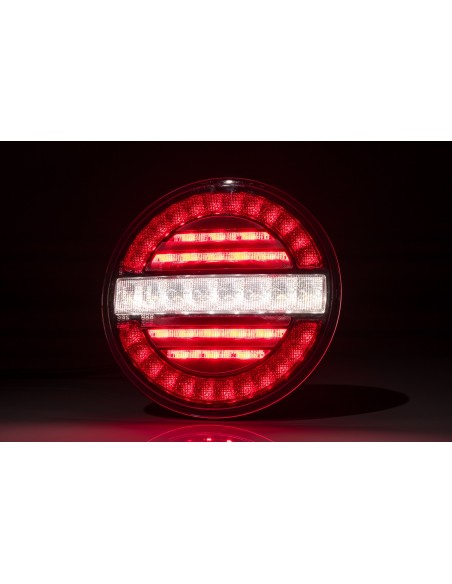 Lampa zespolona FT-214 tylna LED pozycja/cofania/p.mgielna