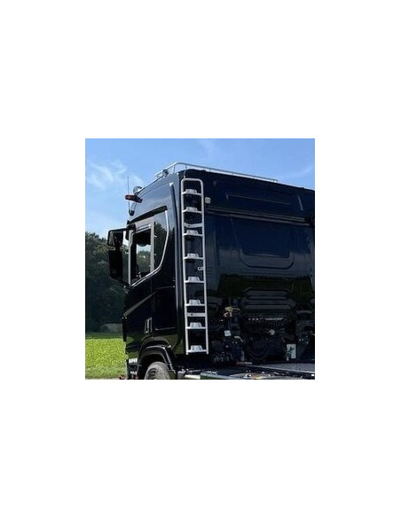 Drabinka zakabinowa SCANIA Nextgen R lewa, stal nierdzewna