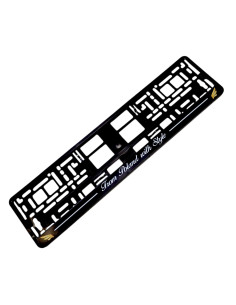License plate frame "From...