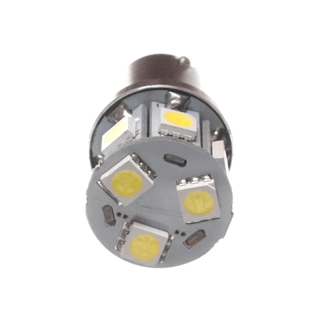 9xSM LED bulb 10-30V warm white