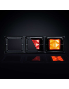 3x IZE LED mounting frame