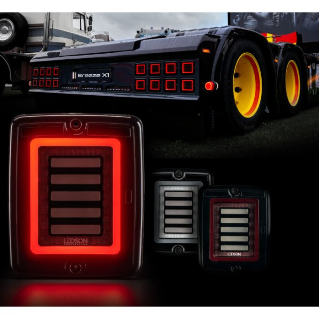Breeze X1 3-function LED rear light...