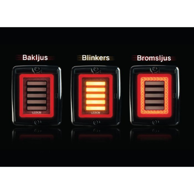 Breeze X1 3-function LED rear light...