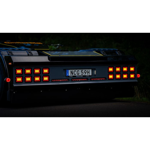 Lampa tylna 3-funkcja LED Breeze X1 z...