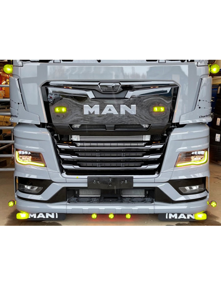MAN 2020+ DRL LED module - golden yellow